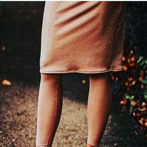 Sweet lemon thyme skirt with leggings